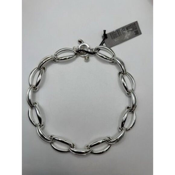 Vintage RIM SOHO RLM ROBERT LEE MORRIS Chunky Links Necklace NWT 15" Long - Picture 4 of 9